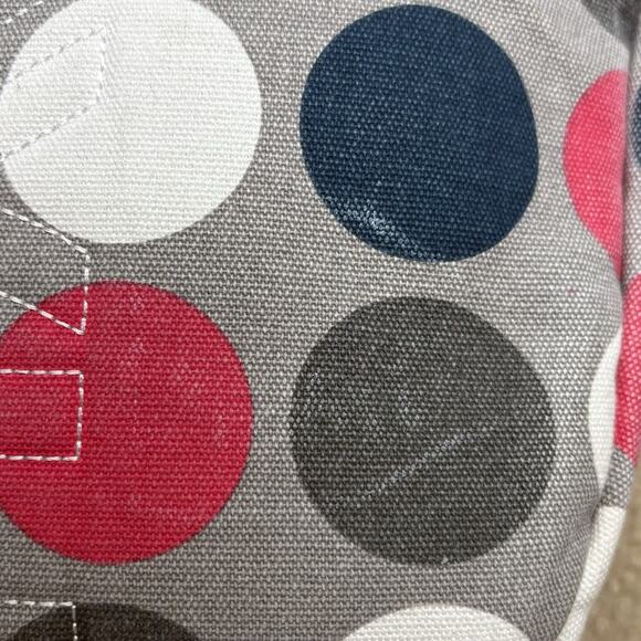 KAVU Got Dots Rope Sling Crossbody Shoulder Bag Backpack Pink Blue Polka Dots - Picture 4 of 5